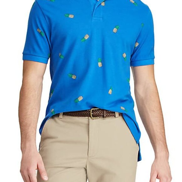 Chaps Other - NWT Men's Chaps Pineapple Polo Shirt Size XXL